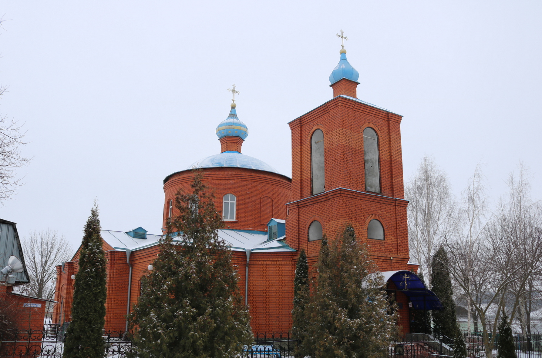 В Успенском храме села Успенка освящен престол в честь великомученика  Георгия Победоносца | 10.02.2024 | Губкин - БезФормата